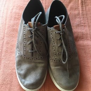 Cole Haan gray suede sneakers. Wmn size 6.5.